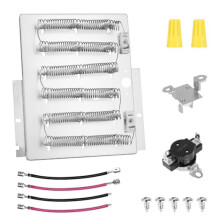 503978 61927 Dryer Heating Element Kit for Speed Queen Amana  Replaces 964P3, 510329, 61195, 503404, AP4072871