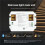 MiBOXER BS64 Stair Light Controller PLC Stair Light Controller 2Wire  Stair Light Master  APP Control Max 64 Steps 2