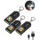 3pcs  Keychain Flashlight USB Rechargeable Led Flashlight Hanging Work Light Keyring Camping Walking Pocket 3