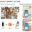 DIY GO Tuya WIFI   Circuit Breaker Voltage Current  Display Protector Overload Protection Relay Memory 3