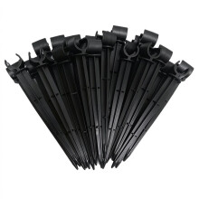 50Pcs Universal Sprinkler Tee Connector Ground Stake - Detachable for Misting Watering Sprinkler Accessories