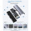 Type-C Male to USB3.0 Female Adapter, 5Gbps Transfer, Side Bend USB Expander Converter USB Extension Dock 7