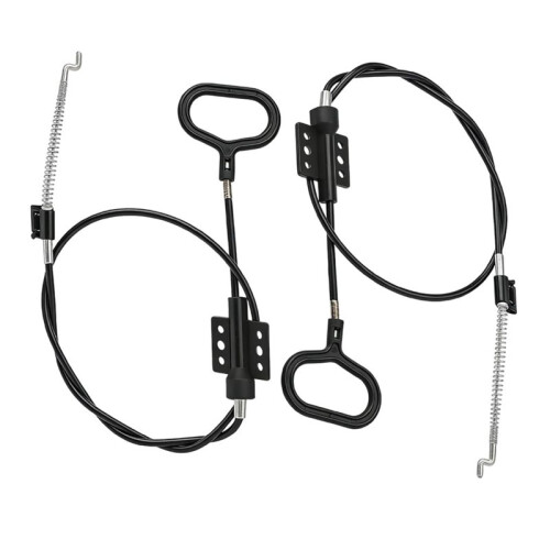 2 Pack Recliner Release Cable Replacement, with S Tip D- Pull Handle,Heavy Duty Recliner Repair Parts