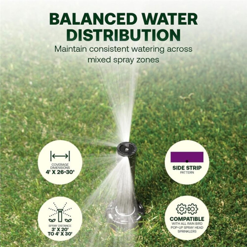 15SSTC1 Side Strip Pattern Nozzle 5-Pack, Adjustable 15ft Lawn  Spray Distance 2