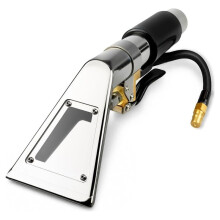 Upholstery Carpet Extractor Wand with Viewing Window, 1.5" Stainless Detailing Hand Wand,for Car Seats, Mattress