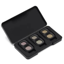 ND Filter Set for Osmo Pocket 4P, ND16 ND64 ND256 Dual-Glass Camera Lens Filters with Storage Case