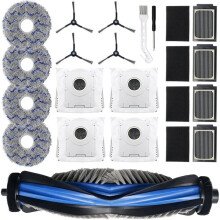Accessory Kits for  Deebot T50 Max Omni/Pro Omni T50 Max Pro Omni Gen2,Main Brush Wipes Dust Bags Filters