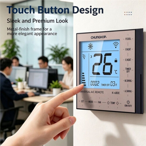 K-680E Universal Air Conditioner Remote Control Wall-Mounted Air Conditioner Remote Control 2