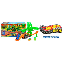 Hot Wheels Monster Trucks Mutant Takedown Set