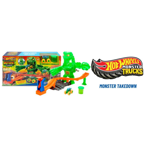 Hot Wheels Hot Wheels Monster Trucks Mutant Takedown Set