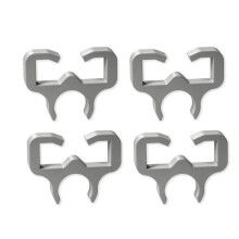 String Trimmer Holder for Universal Shafts, Pre-Cut Storage Organizer Fits Most Trimmer Shafts Grey