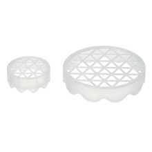 2pcs Silicone Flower Arranging Grid for Vases,Reusable Bouquet Frog Flower Frog Grid for Vases,for 2.2-3.9in Openings
