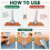 7 Pcs Leather Corner Punch, Arc-Shaped Half-Round Cutter Leather Tools Set 10/15/20/25/30/35/40 mm 6