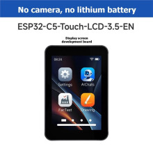 Carte de Développement ESP32-C5 avec Écran Tactile LCD IPS de 3,5 Pouces, Compatible WiFi 6, Zigbee et 5 (ESP32-C5-Touch-LCD-3.5inch)