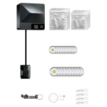 Wall-Mounted Vacuum Sealer for Vacuum Sealing Jars, Food Storage Bags, Lunch Boxes, and Wine Bottles.