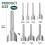 7 Pcs Leather Corner Punch, Arc-Shaped Half-Round Cutter Leather Tools Set 10/15/20/25/30/35/40 mm 3