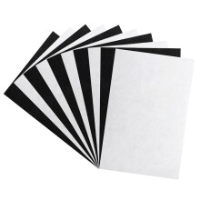 10 Szt. 30 cm X 20 cm, Miękka Tkanina w Arkuszach O Grubości 1 mm, Czarno-Białe Kwadraty do Projektów Rękodzielniczych DIY