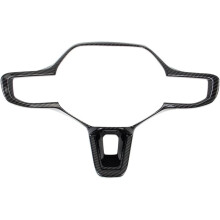 Car Steering Wheel Cover Trim for Charger 2026 2027 Carbon Fiber Style Accessories