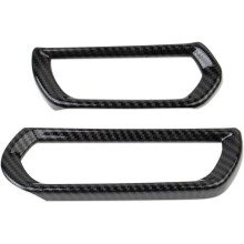 Center Console Side AC Vent Air Outlet Cover Trim for Charger 2026 2027 Carbon Fiber Style Accessories