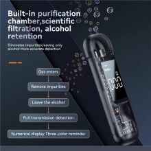 Portable Digital Breathalyzer Compact Breath Alcohol Tester for Detecting Drunk Driving for Parties & Business Trips