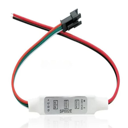 SP002E 3-Key RGB LED Controller - USB/ in, 5-12V, for Dream Color LED Strips 1