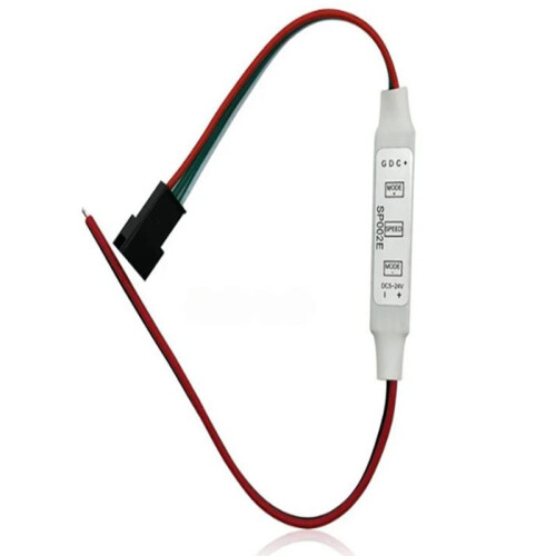SP002E 3-Key RGB LED Controller - USB/ in, 5-12V, for Dream Color LED Strips 2