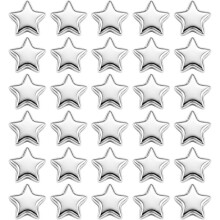 Magnets Stars Fridge Magnets 3D MiniMagnets Fridge Magnets Pack of 30 Star-Shaped Design, for Home, Classroom, Kitchen
