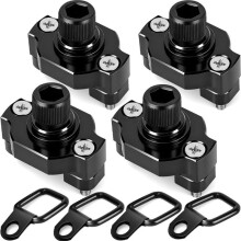 UTV ATV Aluminum D Rings Tie Down Anchors for Cforce Zforce Uforce 1000 950 800 600 625 U10 Pro Accessories,