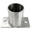 Stainless Post Base Brackets, Steel Heavy Duty Post Base Support with Bolt, Column Base Bracket Kit (Dia 1 in H 1.2 in) 1