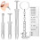 Piercing Bead Grabber Tool Kit, Flat  Pin Presser Internal Thread Stretching Set for Piercing Jewelry Replacement 5