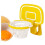Basketball Hoop Style Egg Yolk Separator,Fun Kitchen Gadget,Meal Prep Tool 1