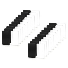 20PCS DIY Clear Acrylic Fridge Magnet Kit, Magnetic Refrigerator Picture Frames Handmade Crafts