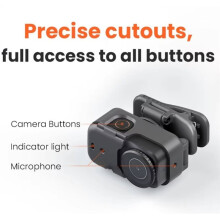 Rugzakcliphouder met 360 Rotatie, Ultralichte POV-Clip, Stevige Bevestigingsbeugel voor voor Osmo -Accessoires