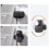 Backpack Clip Mount 360 Rotation POV Ultra-Light Cap Clip Strong Bite Bracket for  Osmo  Accessories 2