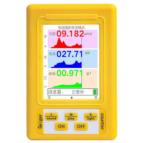 Nuclear Radiation Detector High Sensitivity & Wide Detection Range ,Electromagnetic Radiation Tester,Geiger Counter 1