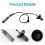 34521182159 34521182160 ABS Wheel Speed Sensor Front Rear for  E39 5 Series Replacement 2