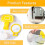 Basketball Hoop Style Egg Yolk Separator,Fun Kitchen Gadget,Meal Prep Tool 3