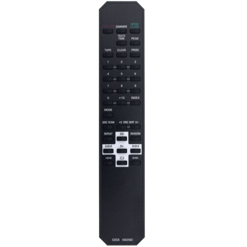 Replace CDC6 V662560 Remote Control for  CD Player CDX4 CDC506 CDC585