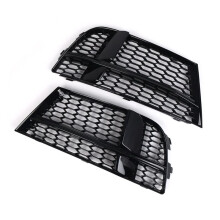 Front Bumper Fog Light Cover Bezel Grille 8V3807681AE 8V3807682Q for A3/S3 S- 2017-2019 Accessories