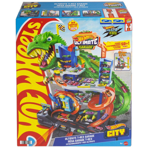 Hot Wheels Hot Wheels City Ultimate T-Rex Garage Playset
