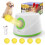 (white&Green) Automatic Dog Ball Launcher with 5 Balls 3 Adjustable Launch 1