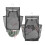 Hanging Laundry Basket,Folding Mesh Hanging Laundry Hamper Mesh Two Side Pockets, Bottom Zipper, Dorm RV Bathroom 1