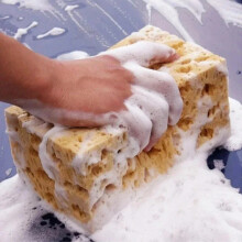 Car Wash Sponge Block, Car & Motorcycle Cleaning Supplies, Enlarged Honeycomb Sponge Wipe, Dust Removal Washing Tools