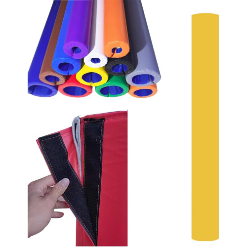 Almofada para Poste de Basquetebol, Proteção com Espuma de 20 mm, Impermeável e Antiv UV