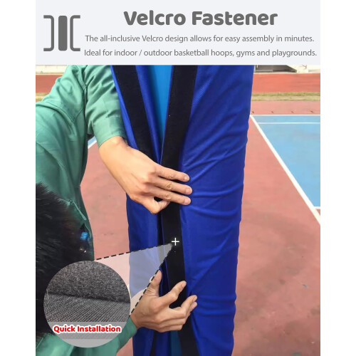 Almofada para Poste de Basquetebol, Proteção com Espuma de 20 mm, Impermeável e Antiv UV 2