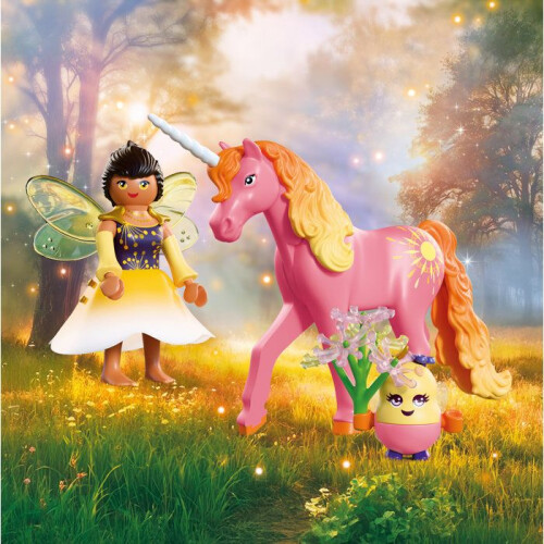 PLAYMOBIL PLAYMOBIL Abenteuer 72218 Morgenrose Einhorn mit Fee 1