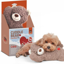 FOFOS Brinquedo de Batimento Cardíaco para Cães, Peluche para Ansiedade de Separação