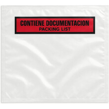 TeleCajas, conjunto de 1000 envelopes adesivos para documentos, tamanho A5, polietileno LDPE 60 micras