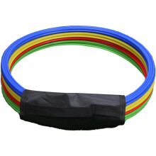 Conjunto de 12 anilhas de agilidade, arcos de salto e velocidade, material PP, para treino desportivo