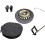 Kit de roda de substituição de 17 polegadas, compatível com Ebro S400, com macaco, chave, luvas e mala, 125/80R17 1